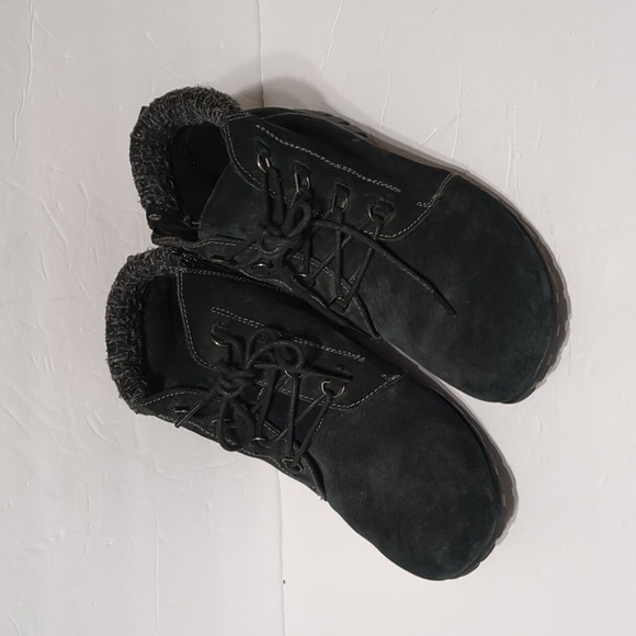 Propet  Delaney Ankle Booties Black  Suede women 8.5 - Picture 2 of 8